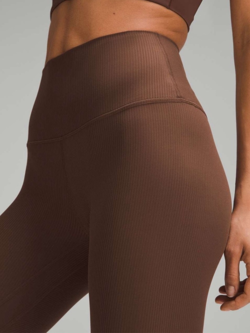 Lululemon Ribbed Align Crop Leggings